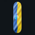 Skateboard Ucrania - Paz - Bandera ucraniana - Libertad<br><div class="desc">Ucrania - Paz - Bandera ucraniana - Apoyo a la libertad - Patriótico - Juntos fuertes - ¡Victoria! Se pueden transferir más de 1000 productos Zazzle. С л а в а к У snihtsniht - ¡Slava Ukraini!</div>