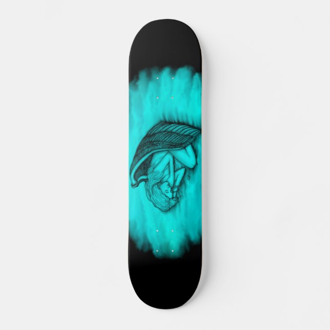 Skateboard Un ángel dormido (Anverso)