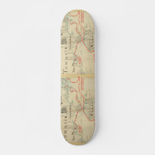 Skateboard Un auténtico mapa pirata de 1690 (con adornos)