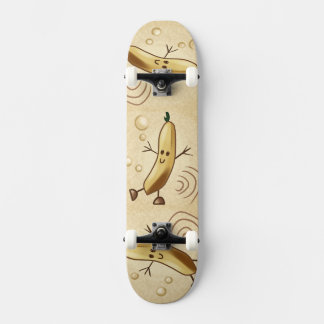 Skateboard Un banano alegre