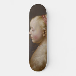 Skateboard Un joven Chica rubio (por Jan Lievens)