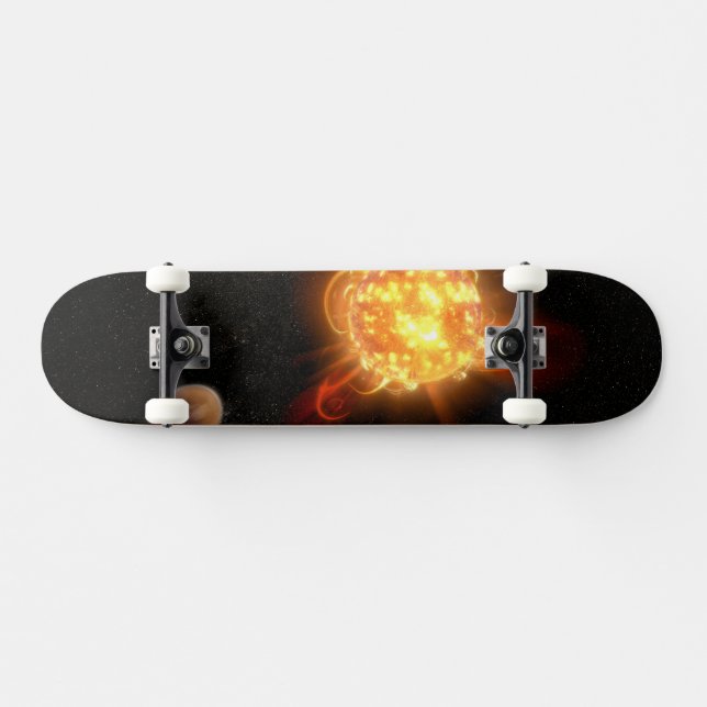 Skateboard Un joven enano rojo (Horz)
