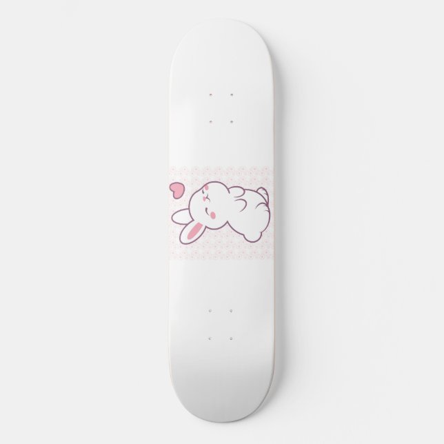 Skateboard Un pequeño conejo hecho de sentimientos (Anverso)