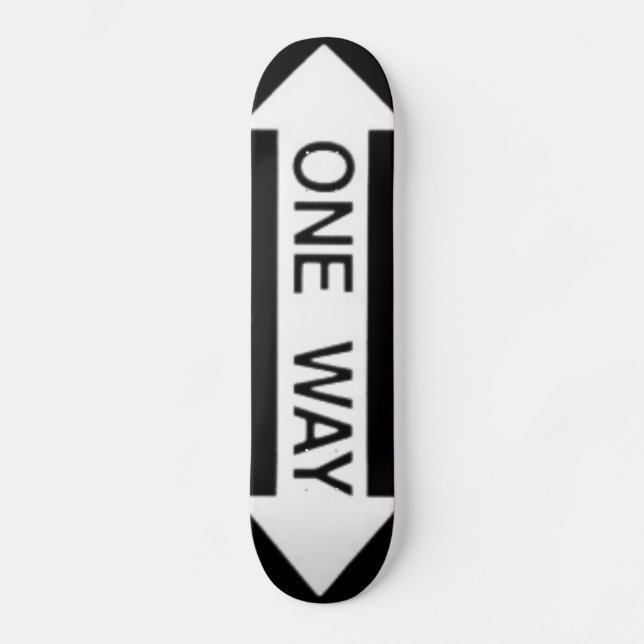 Skateboard Una manera (Anverso)