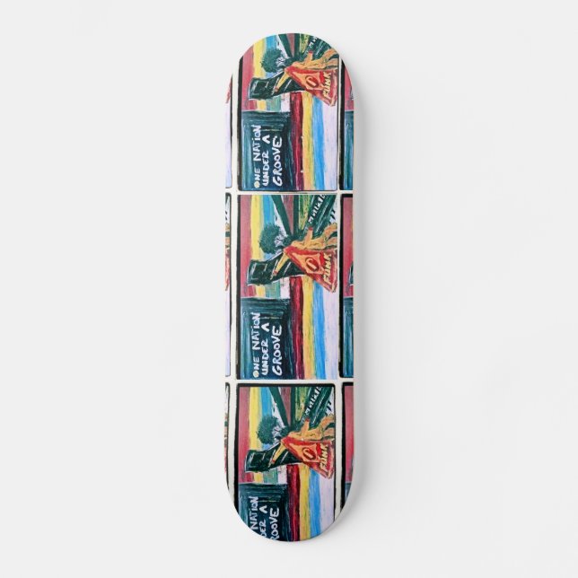 SKATEBOARD UNA NACIÓN (Anverso)