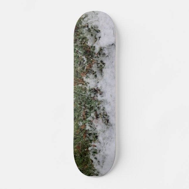 Skateboard Una pequeña nieve (Anverso)