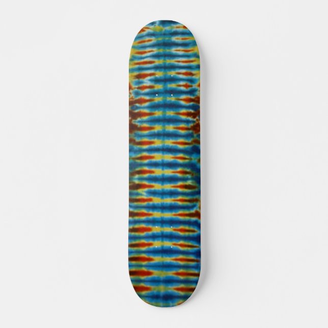 Skateboard Una raya vertebral en el tablero de patines (Anverso )