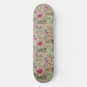 Skateboard Una serie de diseño de efímeras francesas 24