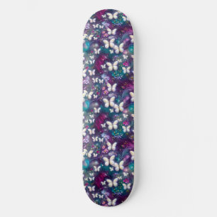Skateboard Una Serie de Mariposas Místicas Diseño 5