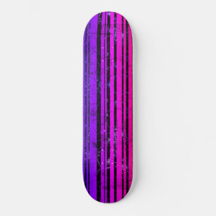 Skateboard Unas rayas arcoiris desiguales RUD