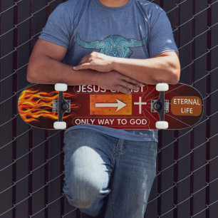 Skateboard Única forma de llegar a Dios