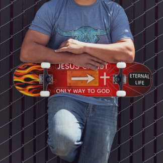 Skateboard Única forma de llegar a Dios