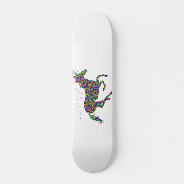 Skateboard unicornio (Anverso )