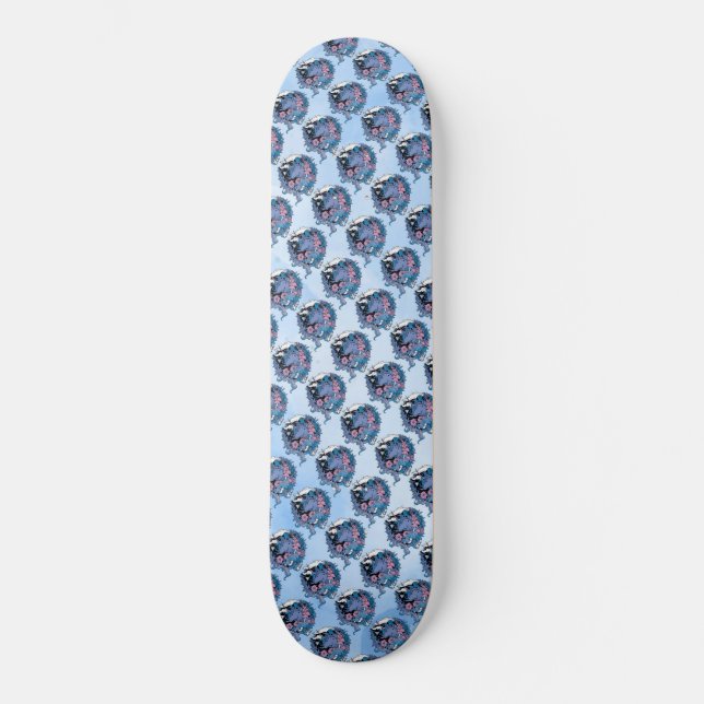 Skateboard Unicornio (Anverso)