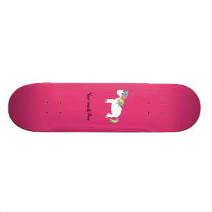 Skateboard Unicornio arcoiris