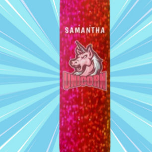 Skateboard Unicornio Brillante