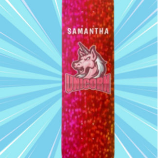 Skateboard Unicornio Brillante