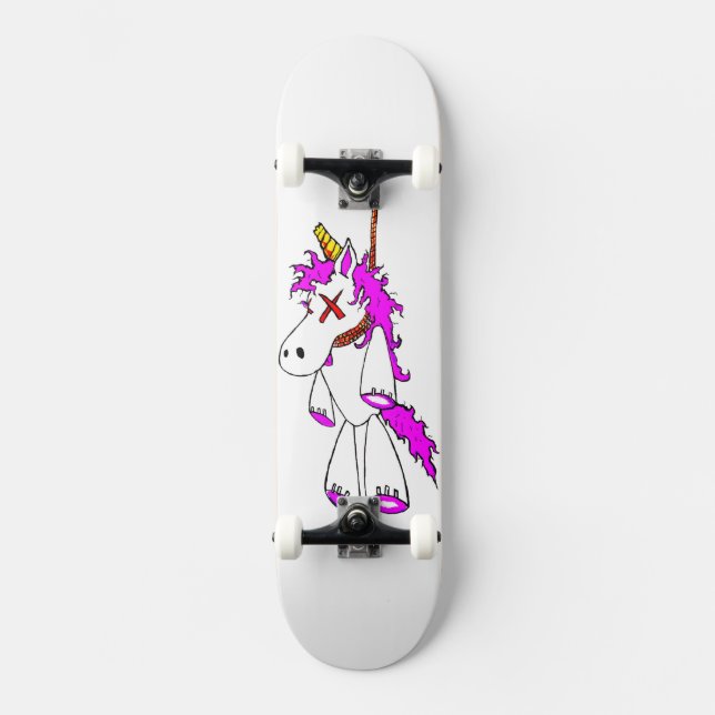 SKATEBOARD UNICORNIO MUERTO (Anverso)