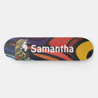 Skateboard Unicornio personalizado de GRAFFIT estadounidense