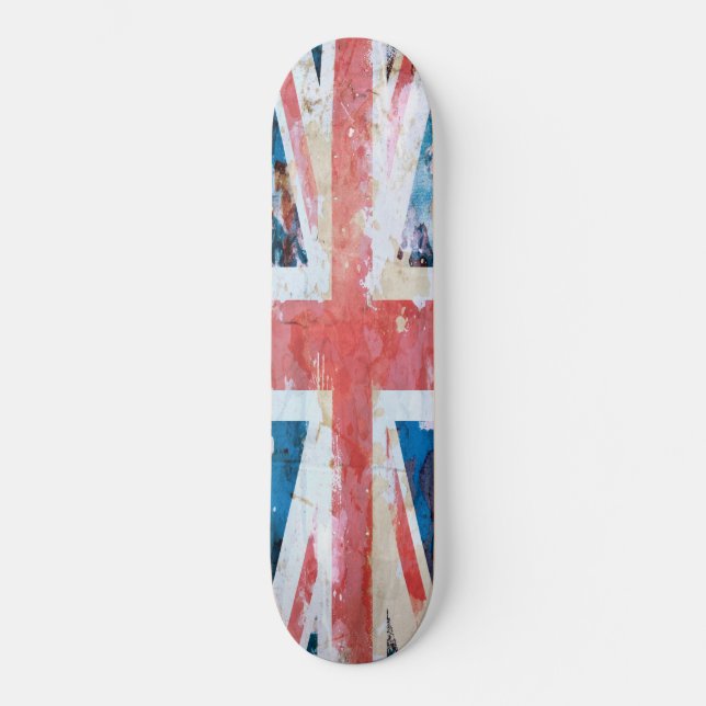 Skateboard Union Jack (Anverso)