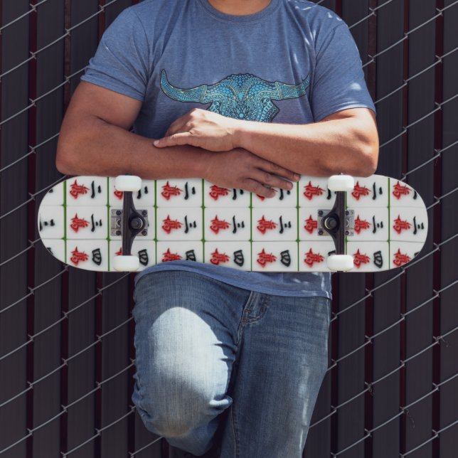 Skateboard Uniquely Mahjong (Exterior 3)
