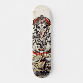 Skateboard Urban Ganesha Indie Art Element Personalizado Pro