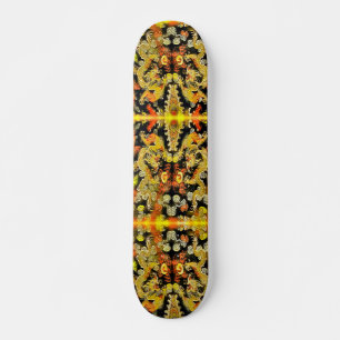 Skateboard Urban Gold Dragon Element Personalizado Pro Park B