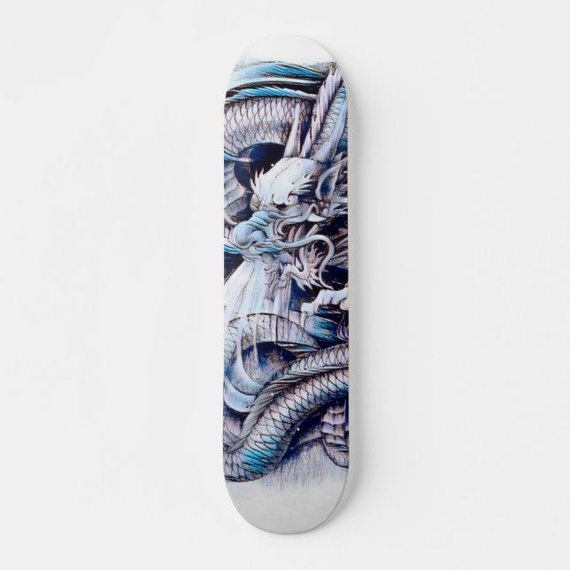 Skateboard Urban Ninja Dragon Element Personalizado Pro Park (Anverso )