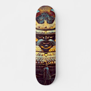 Skateboard Urban Samurai Dark Element Personalizado Pro Park