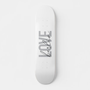 Skateboard Urbano, moderno, simple, genial diseño Love Berlin