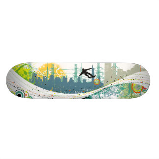 Skateboard urbano-onda