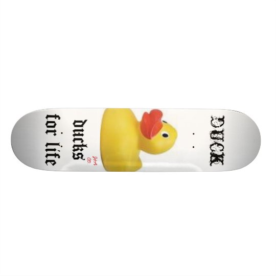 Skateboard V Vc Imagenes Patos Para La Vida Pato Persona Zazzle Es