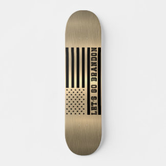 Skateboard Vamos Brandon Brass Gold Sheen