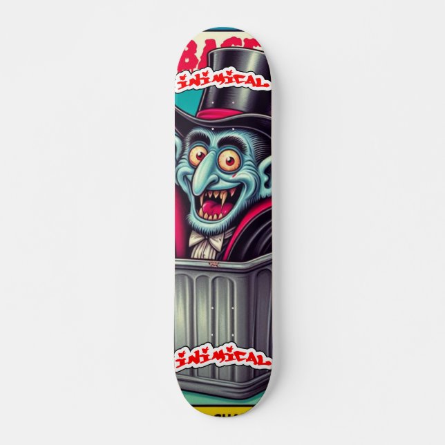 Skateboard Vampiro de energía hostil (Anverso )