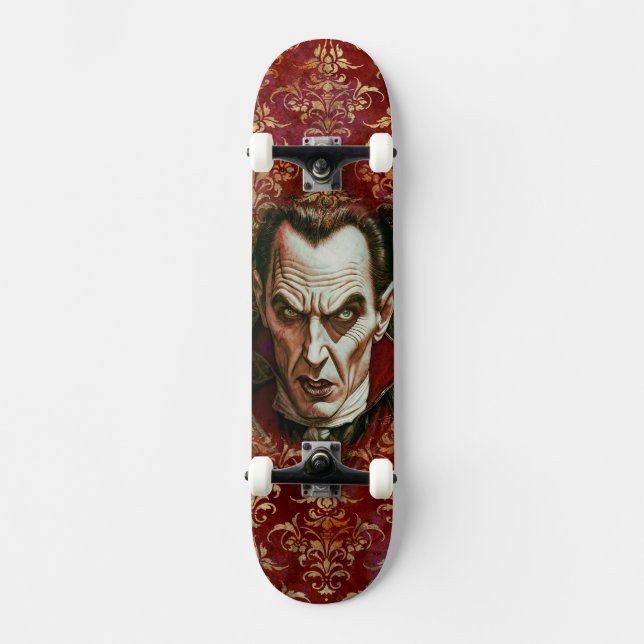 Skateboard Vampiros clásicos de horror: Nocturnus (Anverso)