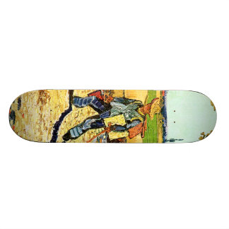 Skateboard Van Gogh: Pintor en su manera de trabajar