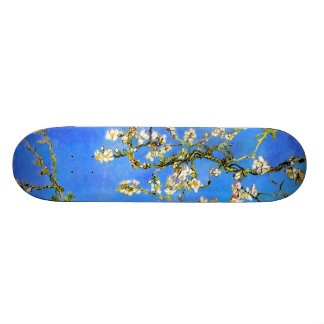 Skateboard Van Gogh: Ramas de árbol florecientes de almendra