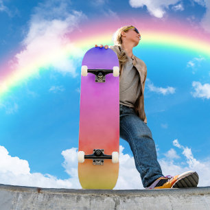 Skateboard Vapor arcoiris