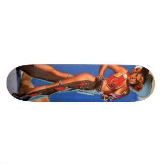 Skateboard vaquera modela
