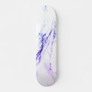 Skateboard Variedad de mármol con apariencia de vetas púrpura