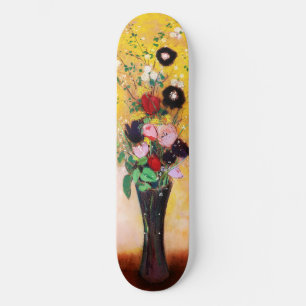 Skateboard Vase de flores por Odilon Redon
