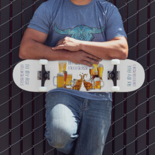 Skateboard Vasos de cerveza de SlipperyJoe's vasos pilsner ja