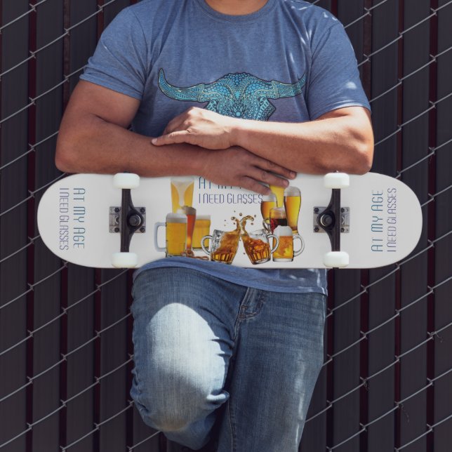 Skateboard Vasos de cerveza de SlipperyJoe's vasos pilsner ja (Exterior 3)
