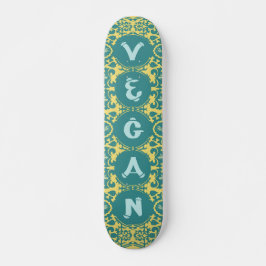 Skateboard Vegan a bordo