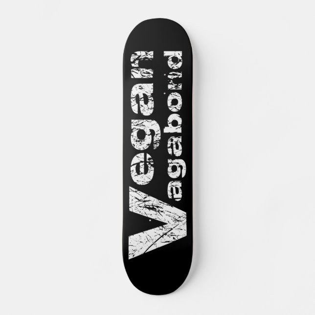 Skateboard Vegan Vagabond (Anverso)