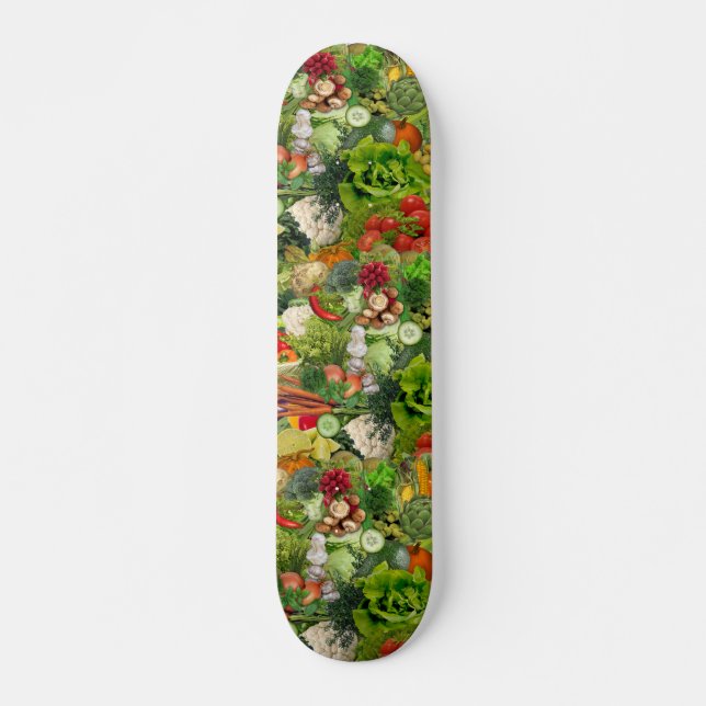Skateboard Vegetales (Anverso )