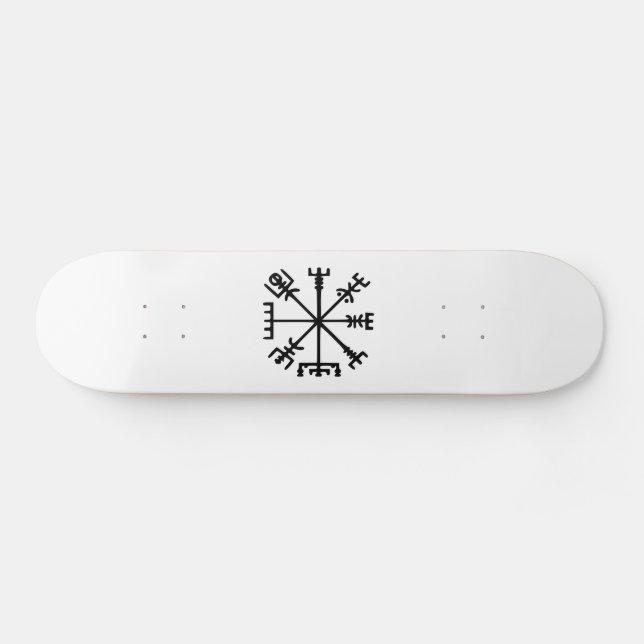 Skateboard Vegvísir (brújula vikina) (Horz)