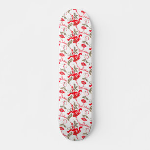 Skateboard Velas navideñas Fallage Vintage