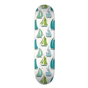 Skateboard Veleros en el modelo del agua