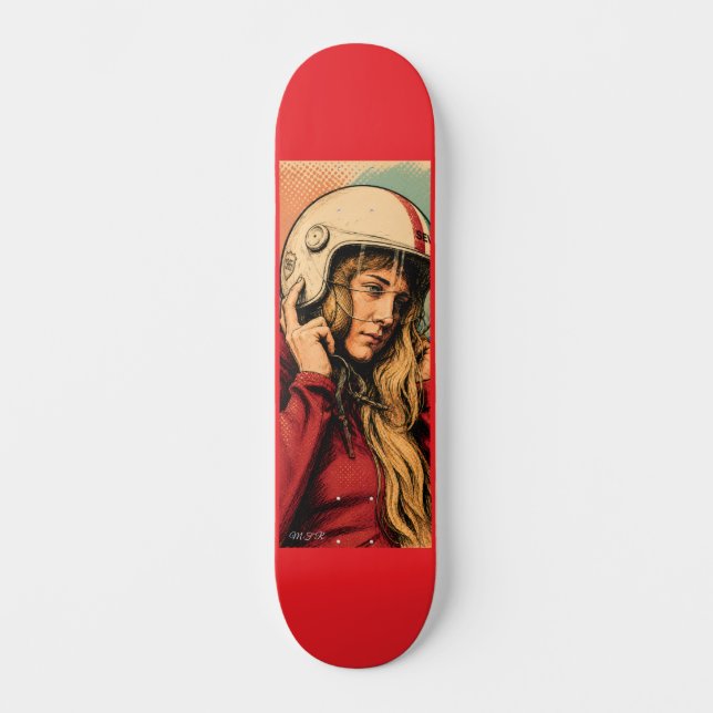 Skateboard Velocidad de terciopelo (Anverso)